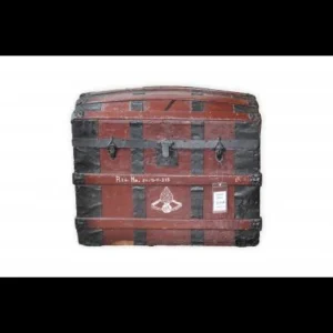 Antieke kist, hutkoffer