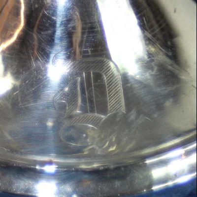 Kandelaar voor 1 kaars, Sterling Weighted - Afbeelding 2