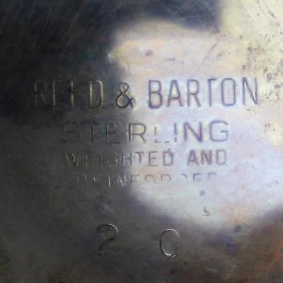 Setje kandelaars, 6 kaarsen, Reed en Barton Sterling 20 - Afbeelding 4