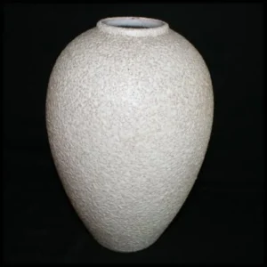 Retro vaasje duits, wit, korrelig