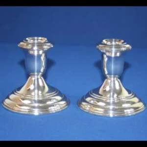 Set kandelaars, 2 stuks Reed en Barton Sterling, weighted 20