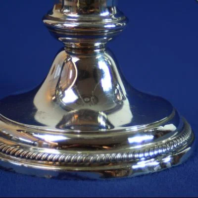 Set kandelaars Trade Mark 1883 F.B.Rogers Silver Co Sterling - Afbeelding 4