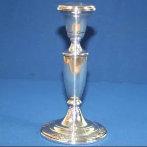 Kandelaar voor 1 kaars, Sterling Arrow Smith Weighted