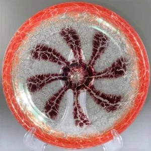 WMF schaal Ikora Karl Wiedmann - Oranje met wit