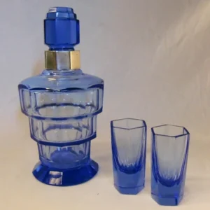 Art deco kristallen karaf.