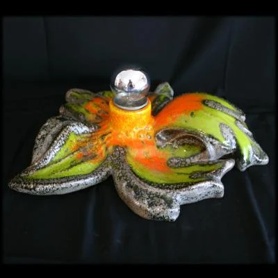 Zeer gave Retro - Vintage gekleurde plafondlamp, jaren 60, valleuris - Afbeelding 2