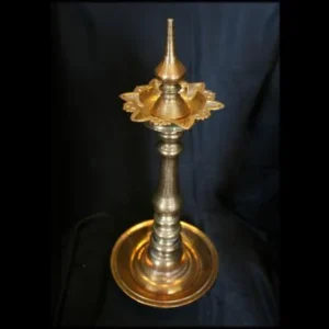 Mooie koperen kandelaar