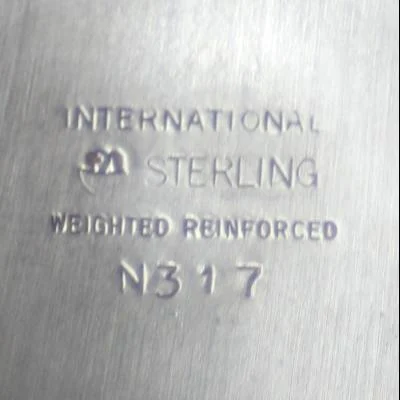 Setje kandelaars 2 kaarsen Sterling Weighted Reinforced N317 - Afbeelding 2