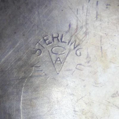 Kandelaar voor 1 kaars, Sterling Weighted - Afbeelding 3