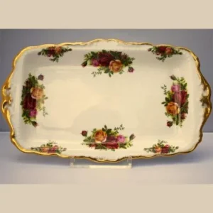 Royal Albert, Old country roses, Langwerpige platte schaal