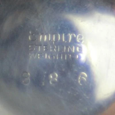 Kandelaar, Empire Sterling Weighted 886 - Afbeelding 2