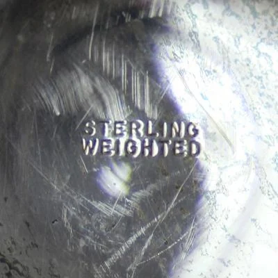 Kandelaar voor 1 kaars, Sterling Weighted - Afbeelding 3