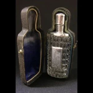 Parfum flesje in foedraal