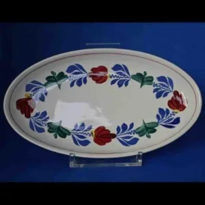 Boerenbont schaaltje, By boch Belgium