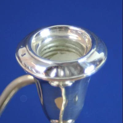 Setje kandelaars, 6 kaarsen, Reed en Barton Sterling 20 - Afbeelding 2